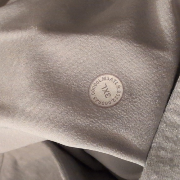 Lululemon City Sweat Pullover Hoodie Heathered Ultra Light Grey / Sea Salt - Picture 6 of 6